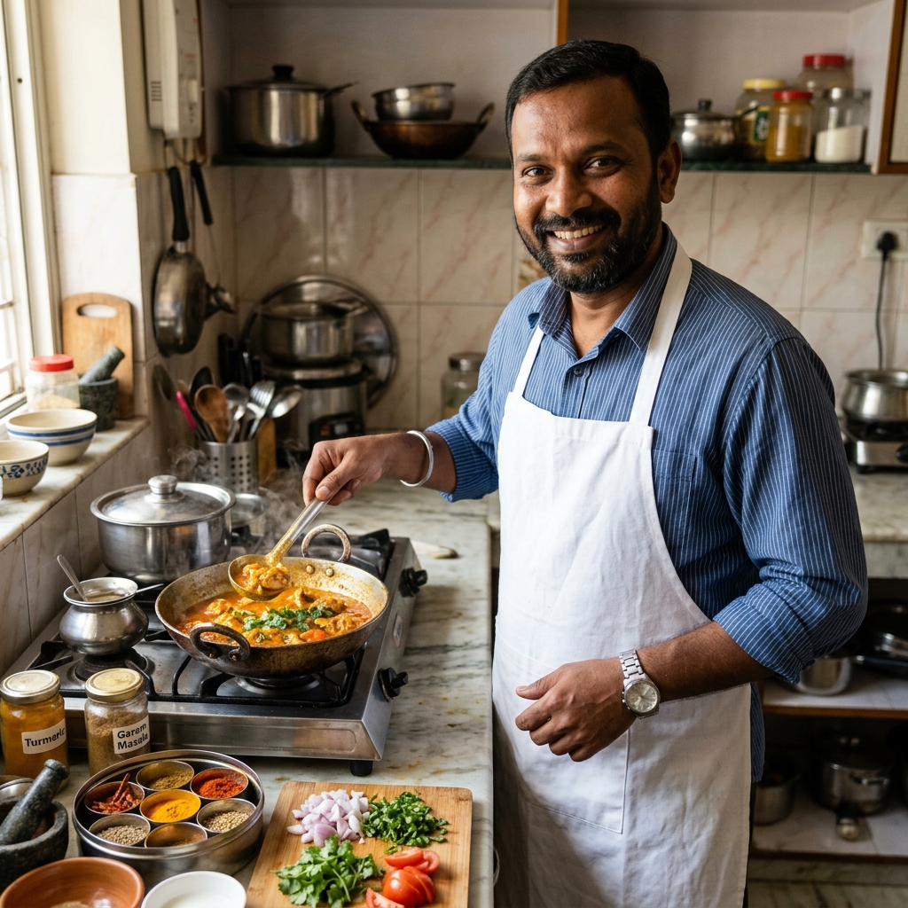 Cooking Worker